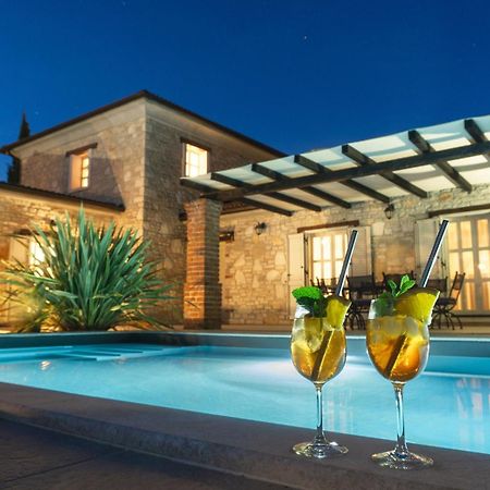 Villa Melissa - Istrisches Steinhaus Mit Pool In Guter Lage Sveti Lovreč Pazenatički Eksteriør billede
