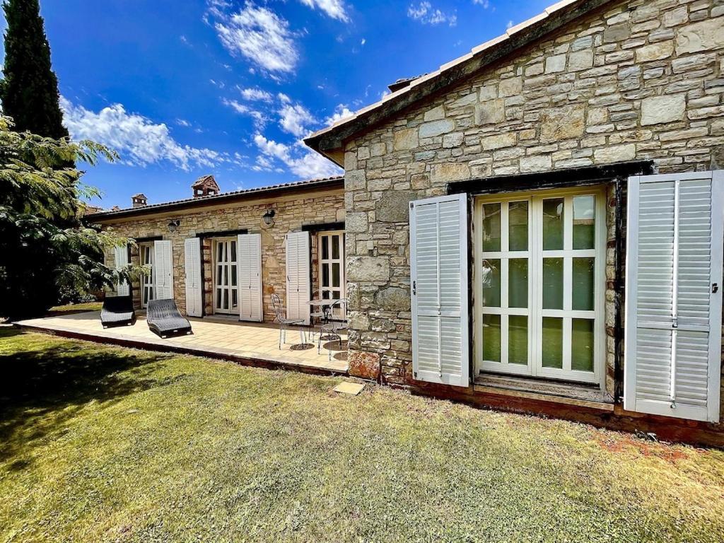 Villa Melissa - Istrisches Steinhaus Mit Pool In Guter Lage Sveti Lovreč Pazenatički Eksteriør billede